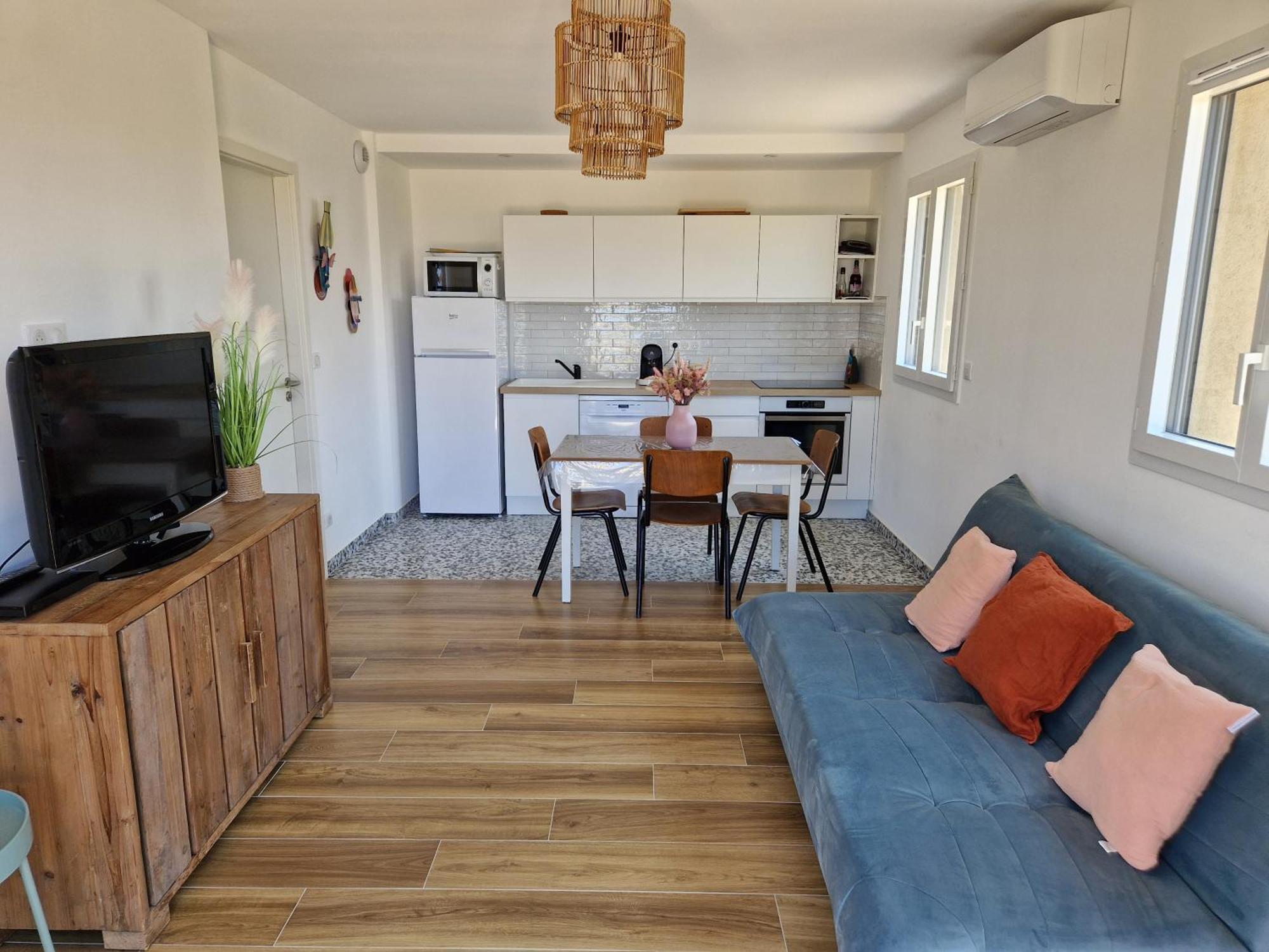 T2 Neuf Climatise Dans Villa A Corbara Exteriér fotografie